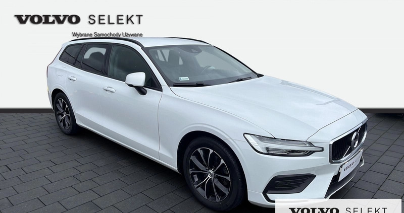 Volvo V60 cena 114900 przebieg: 77449, rok produkcji 2019 z Szczuczyn małe 326